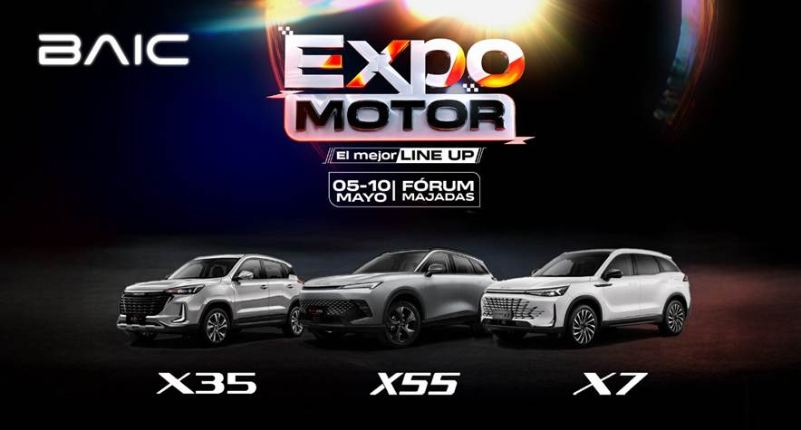 BAIC en Expo Motor Guatemala: vive la experiencia del 5 al 10 de mayo en Fórum Majadas