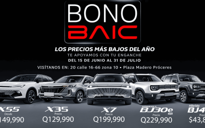 Bono BAIC: aprovecha los precios más bajos del año y encuentra tu próxima SUV